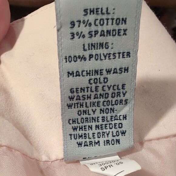 GAP Cream and Orange A-Line Skirt Knee-Length Casual - Picture 5 of 5